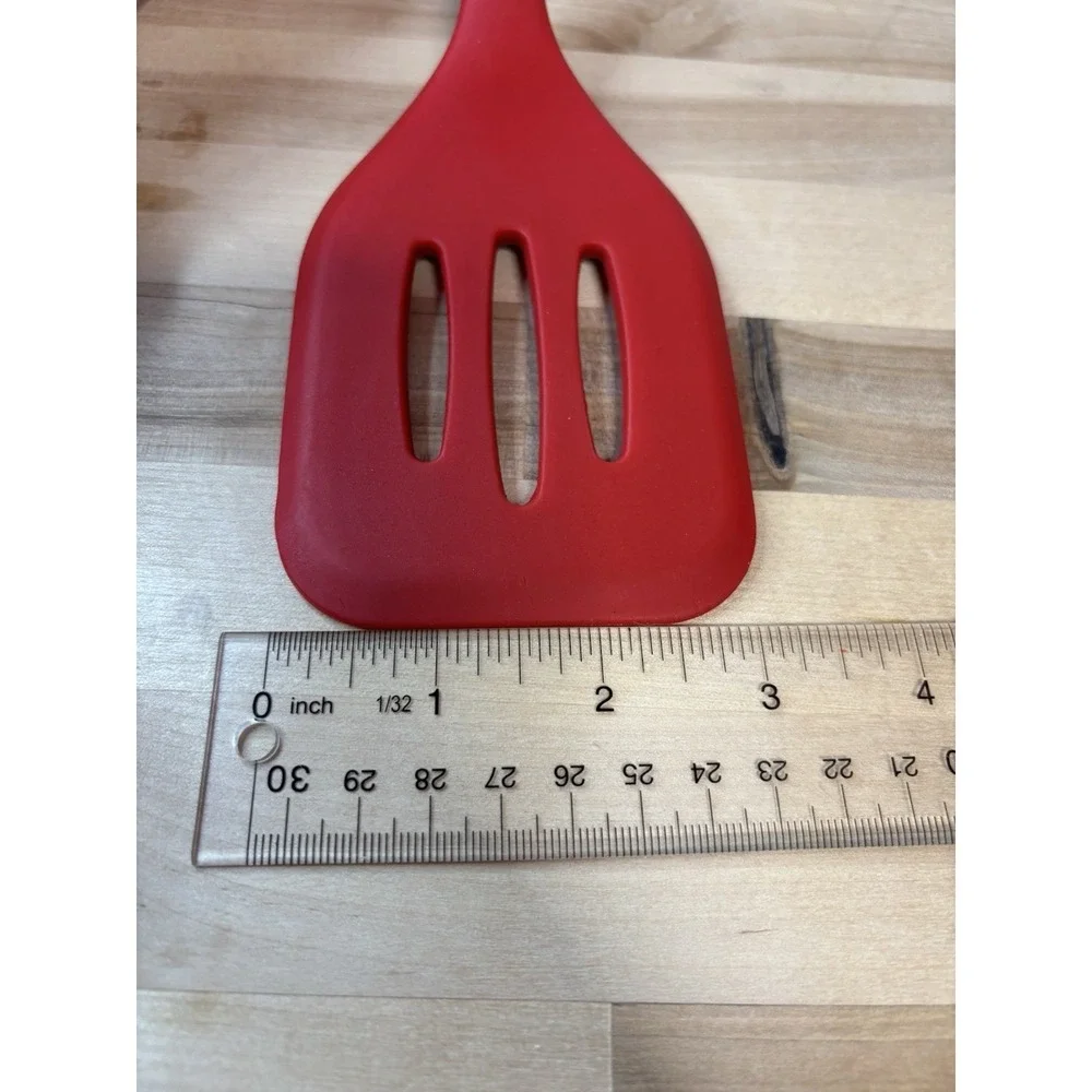 Red‎ Silicone Kitchen Utensils 3pcs KochBlume